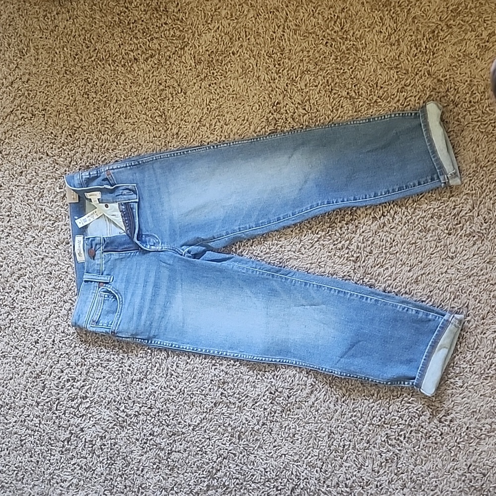 Madewell Stovepipe Jean's 24P